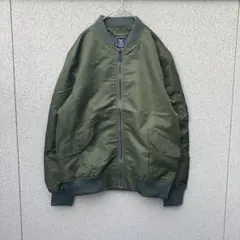 新品未使用品【MA-1 】フライトジャケット カーキ ミリタリーのサムネイル