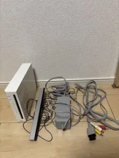 Wii 本体 （電源アダプタ、ケーブル類付き）