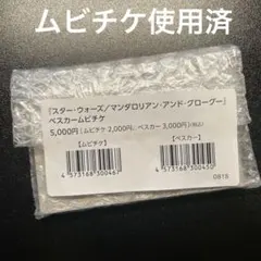 ムビチケ使用済】スターウォーズ マンダロリアン ベスカー ムビチケ