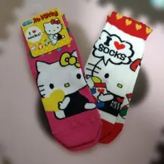 ハローキティ ソックス 2足セット