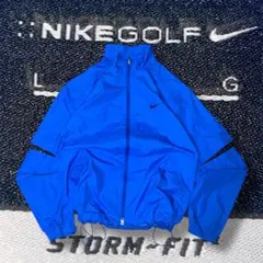 00s NIKE GOLF ナイロンジャケット 取り外し ドローコード 短丈