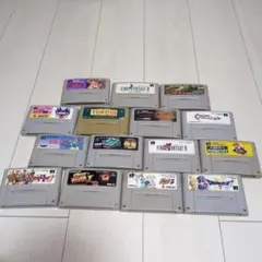 レトロゲーム　まとめ売り　スーファミ　SF 15本セット　マニア　ソフト　実動