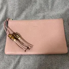 GUCCI バンブータッセル クラッチバッグ イエロー GUCCI グッチ クラッチバッグ イエロー バンブータッセル - メルカリ