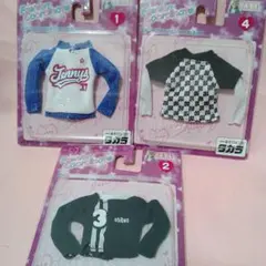 タカラ　ジェニー　アウトフィット　ファッションコーディネート　トップス　3セット