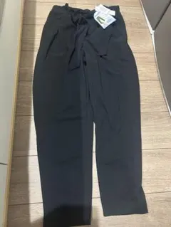 Hina Style テーパードパンツ ブラック LL