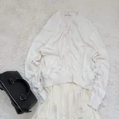 人気✨24SS✨涼しげ✨スローブイエナ　リネン　KAYAニットカーディガン