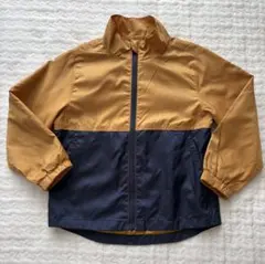 キッズ ジャケット ジャンバー110cm イエロー ネイビー