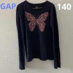 GAP KIDS 蝶デザイン長袖ロンTシャツ 4kidsL(10)のサムネイル