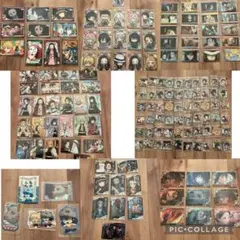 鬼滅の刃　シール　カード　ホログラムカードセット　大量　まとめ