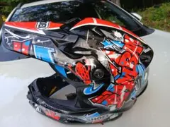 SHOEI オフロードヘルメット、美品、内装なしのサムネイル