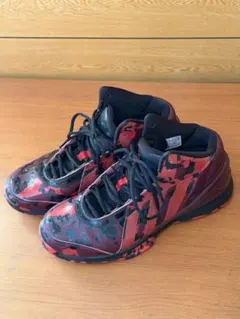 adidas EXILE tetsuya ダンスシューズ DP.01 赤 迷彩柄