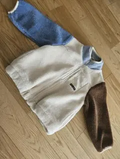 新品未使用　プティマイン　100cm　ブルゾン　ボアジャケット