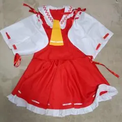 東方project　博麗霊夢　コスプレ衣装　XL