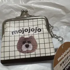 mojojojo がま口 カフェモカ　ポーチ