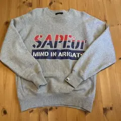 SAPEur グレー スウェット MEDIUM 値下げ可能