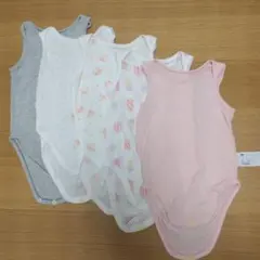ユニクロ　肌着 タンクトップ ボディースーツ　ロンパース　5枚セット