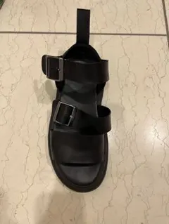 Dr. Martens サンダル ブラック　23.5cm 右足のサムネイル