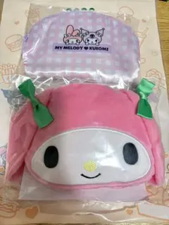 モス　福袋　マイメロ　エコバッグ　サテンポーチ 2点セット売り