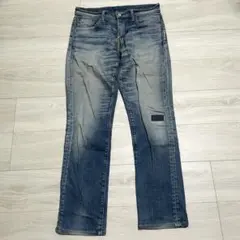 リーバイス レトロ ダメージデニムパンツ511 ヴィンテージ ブルー c501のサムネイル