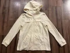 ミキハウス パーカー 130 花柄 レース