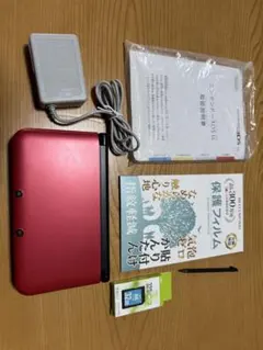 ニンテンドー3DS LL レッド 本体➕付属品➕ソフト4本