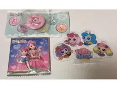 くら寿司 コラボ キャッチ！ティニピン 缶バッジ ステッカー チャーム セット
