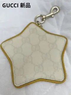 【新品本物】GUCCI グッチ 星型GG柄 コインケース キーホルダー