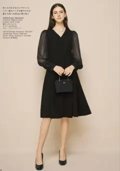 極美品 FOXEY ドレス ワンピース Somerset 38 フォクシー - メルカリ
