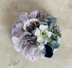 コサージュ/140 ラベンダークリーム　卒業式　入学式　セレモニー