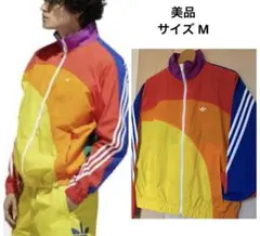 美品　adidas PRIDE OFF-CENTER JACKET サイズM