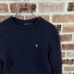 超美品❗️ポロ　ラルフローレン ケーブルニット　セーター❗️