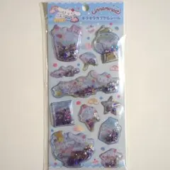 【正規品・匿名配送】シナモロール　キラキラカプセルシール　シナモン