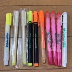 ノベルティ　蛍光ペン　マーカー　まとめ売り　UNI ZEBRA PILOT