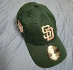 パドレス キャップ New Era 9THIRTY SDロゴキャップ オリーブ - メルカリ