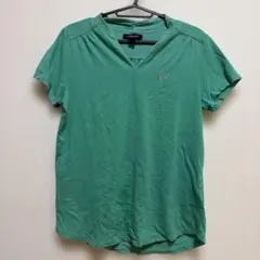 LANDS' END 半袖Tシャツ グリーン Mサイズのサムネイル