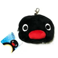 【新品】ティーズファクトリー ピングー パスケースぬいぐるみリール付き 定期入れ