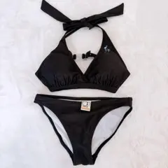 【美品】Ocean Pacificオーシャンパシフィック水着 ビキニブラウンLのサムネイル