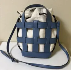 美品BLUEPALANG Woven Basket Bag ブルーパラン - メルカリ