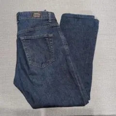 EDWIN ダークブルー ストレートデニム