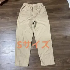 無印良品　洗いざらし　コットンイージーテーパードパンツ