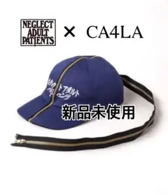 【新品】NEGLECT ADULT PATIENTS ×CA4LA キャップ 紺のサムネイル