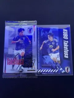 久保建英 金箔サインカード サッカー日本代表 ウエハース レアカード