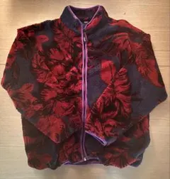 HUF 総柄フリースジャケット