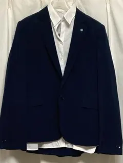 オリヒカ ウォッシャブルスーツ ジャケット スカート 紺 15号 ブラウス LL