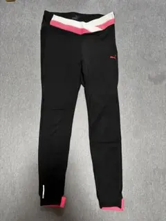 PUMA DRYCELL タイツ ブラック/ピンク