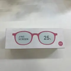 JINS SCREEN 子供用 メガネ ピンク 25%