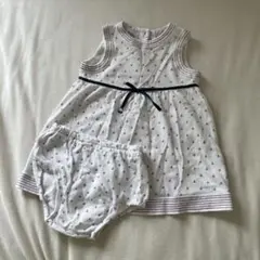 familiar アンカー柄 ツーウェイ・ドレスオール 80 【ファミリア】