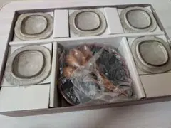 陶器製カップセット（葉模様）