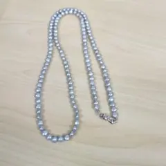淡水パール シルバー ネックレス