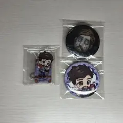 第五人格 IdentityV 冒険家 缶バッジ アクリルキーホルダーセット